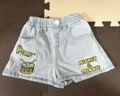 ミッキー＆ミニー 半ズボン 80サイズ