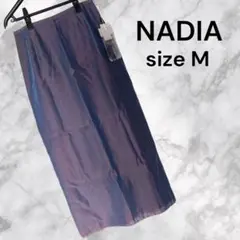 新品未使用 NADIA タイトスカート 青 Mのサムネイル