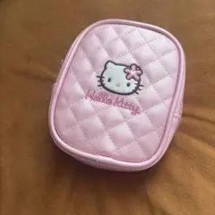 ハローキティ キルティングポーチ
