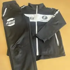 Finta ジャージセット ブラック/ホワイト150㎝