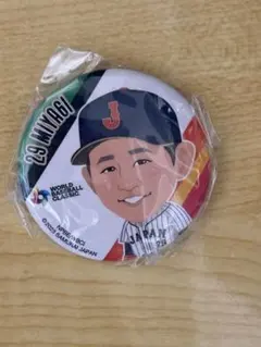 侍ジャパン　宮城大弥　缶バッジ