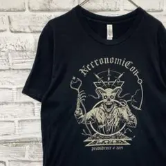 ユーロ古着ヴィンテージTシャツ！ブラック半袖M 0430のサムネイル