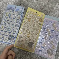 ちいかわ　３種類　ボンボンドロップシール　ハチワレ　うさぎ