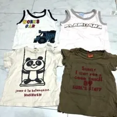 子供用Tシャツ4枚セット　サイズ90 ベビー服　男の子