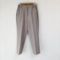 〈white fran〉スラックス　グレージュ系　テーパード　夏　М