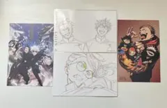 呪術廻戦 ポストカードセット 呪術廻戦0展 特典 懐玉・玉折 五条悟 夏油傑