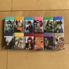 【新品未使用】ヒロアカ消しゴム　12個コンプリートセット