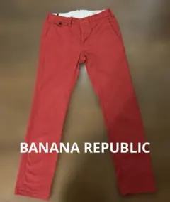 バナナリパブリック☆赤色 チノパン heritage collection