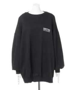 INGNI スウェットBACKロゴチュニック／トップス