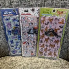 【正規品】プチドロップステッカー ディズニー 新作3枚セット