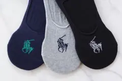 POLOポロラルフローレン【3足セット／男女兼用】フットカバー【新品です】