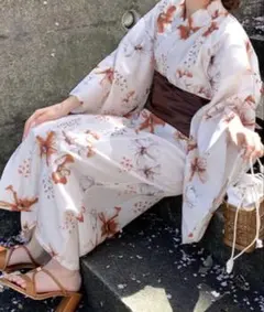 3点セット2way花柄セパレート浴衣 GRL