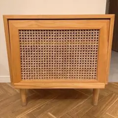 poproom ラタン 韓国　ラタン　キャビネット