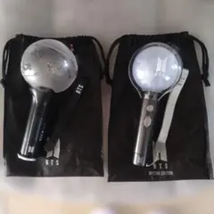 BTS ペンライト Ver.3 mos 収納袋付き 2点セット