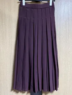 ナチュラルクチュール プリーツスカート