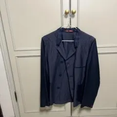 ネイビー シングルブレストジャケット　ポールスミス