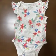baby GAP 花柄ロンパース 18-24ヶ月