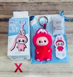 のぞ様専用　ポップマート ラブブ イニシャル X