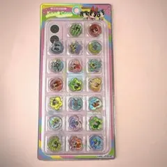 正規品 パワーパフガールズ おはじきシール キラコロ