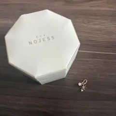 NOJESS スノー フレーク チャーム 雪の結晶 モチーフ ネックレス