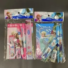 アナと雪の嬢王 6点文具セット 2パック 当時物