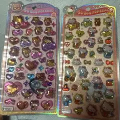 ハローキティ うるちゅるPOPシール 2枚セット