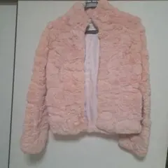 CECIL McBEE　毛皮 ファーコート ピンク