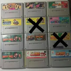 【動作未確認・箱なし】スーパーファミコン ソフト 14本セット