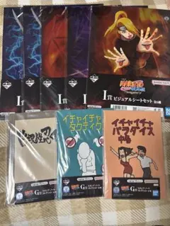 G賞 ノートコレクション 4種 7個コンプ セットNARUTO 一番くじ