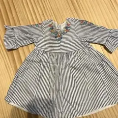baby GAP ストライプ ワンピース 6-12ヶ月