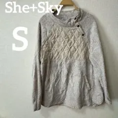 ⭐️早い者勝ち⭐️She+Sky 【S】 フリース セーター レディース 長袖