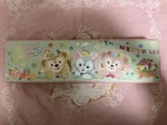 ダッフィーのイースター・フェア 2015 キャンディークッキー 空き缶