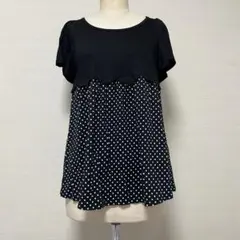 もくもく水玉　半袖カットソーのサムネイル