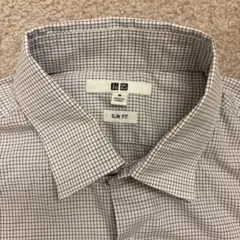 UNIQLO スリムフィット チェックシャツ M