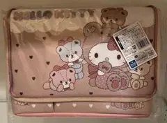 ハローキティ いちご新聞645号コラボレーション 大きなポッケ付きバスケット②