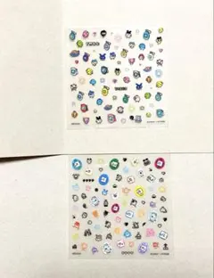 たまごっち ネイルシール コレクション ガチャ ２種 デザインA D