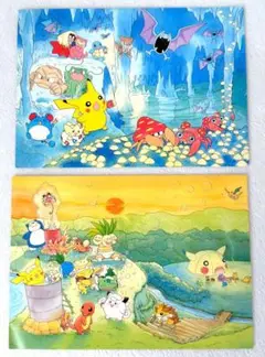 ポケモン ポストカード ふくやまけいこ ピカチュウプロジェクト 未開封 未開封 ポストカード 5枚 ピカチュウプロジェクト '99 ふくやま