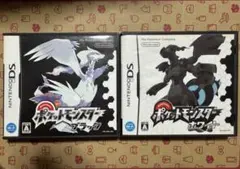ポケットモンスター ブラック & ホワイト ニンテンドーDS 2点まとめ