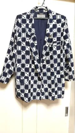 ヴィンテージ deadstock サイコロダイス柄ジャケット羽織goouch