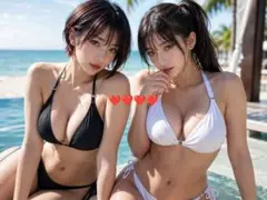 女性ポートレート写真 A4サイズ光沢紙