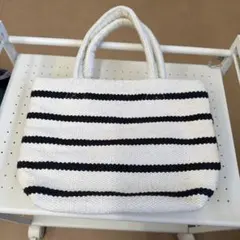 【無印良品】手織りミニトートバッグのサムネイル