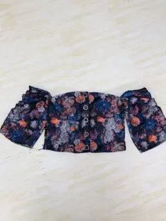 H&M  トップス レディース オフショルダー 花柄