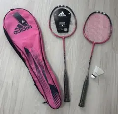 【週末お値下げ】adidas バドミントン　ラケット2本セット