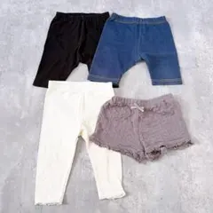 まとめ売り ベビー服 子供服 ボトム パンツ ズボン 短パン 70 80