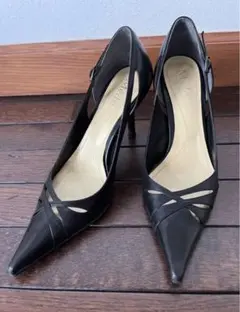 モードエジャコモ　メダ☆パンプス　ブラック