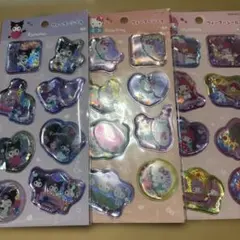 サンリオ　クロミ、マイメロ、ハローキティ ウォーターシール　3枚セット