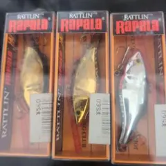 Rapala RATTLIN 3個セット