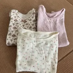 女の子向け肌着3点セット