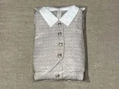 dazzlin パフスリーブレイヤードミニワンピース