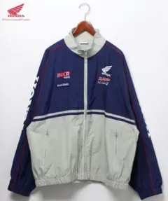 Honda×niko and... HONDAコラボレーシングブルゾン ネイビー
